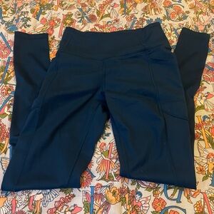 women's navy blue victoria's secret leggings